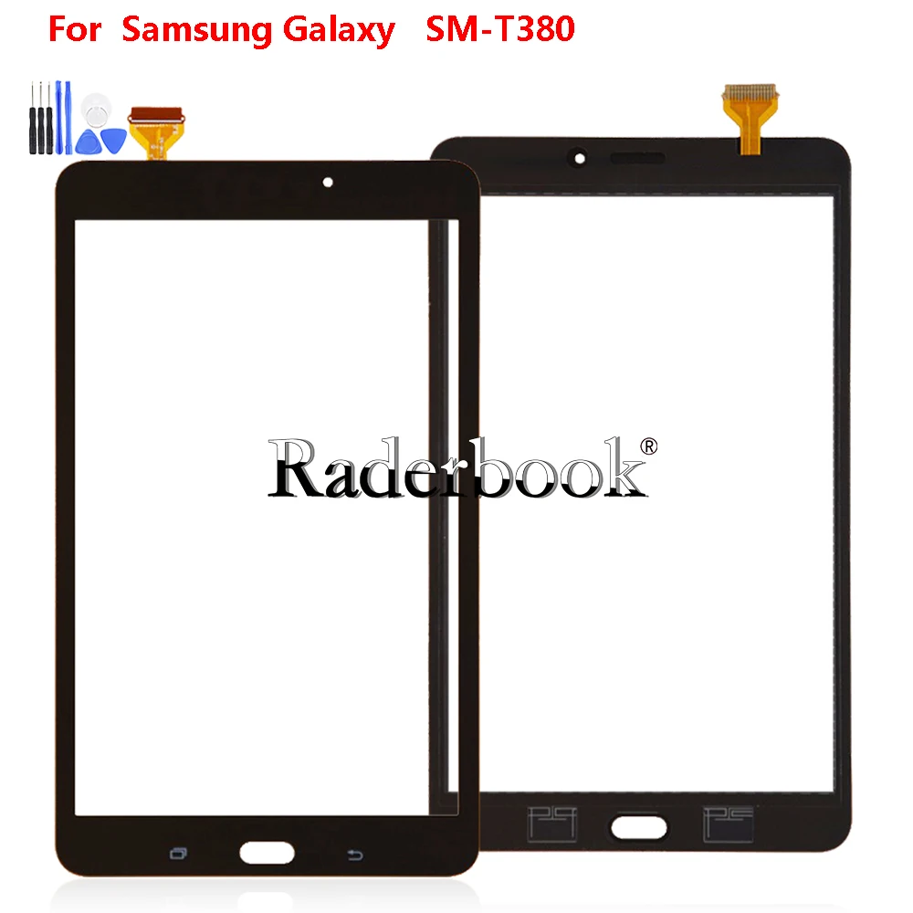 8“ Tablet Accessories For Samsung Galaxy Tab A 8.0 SM-T380 T385  Touch Screen Sensor Digitizer Glass Panel Assembly