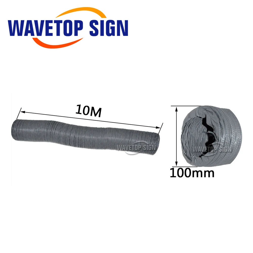 Выхлопная труба WaveTopSign диаметром 100 мм, дымовая трубка, телескопическая крышка для курения воздуховода