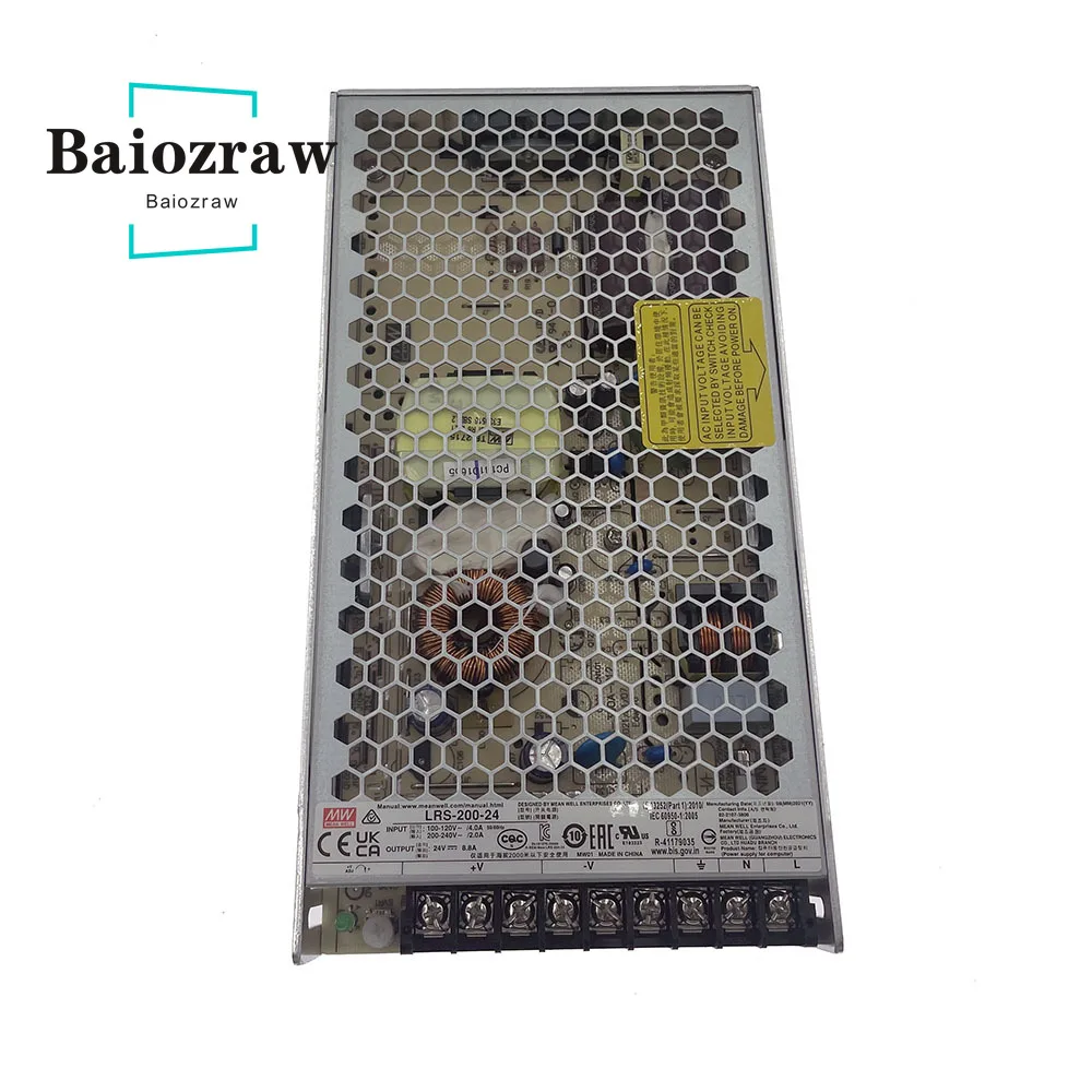 

tVoron 2.4 Meanwell Power Supply Unit PSU For Voron Trident 3d Printer Project Mean Well RS-25-5 PSU LRS-200-24 PSU