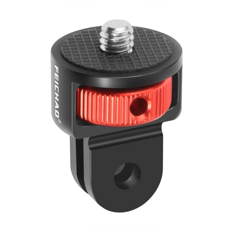 Đa Năng Xoay 360 1/4 "Vít Chuyển Đổi Mini Tripod Adapter Cho Gopro 11 10 9 8 7 Eken Insta360 Một Trong X X2 R Camera Hành Động