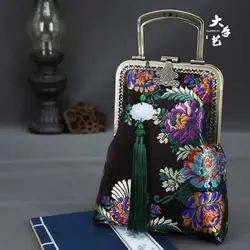 Spring Flowers Fringe Vintage Fashion Bag Shell Lock Bags Chain Women Shoulder Crossbody Bag Bags Women's Handbags Purses