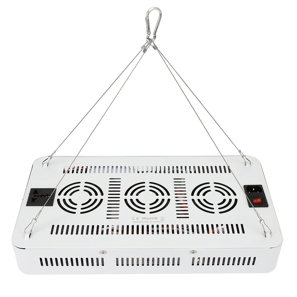 600W Led Grow Light Full Spectrum Indoor Cultivation AC85-265V Plants Growing Lamp With Power Supply and Chains