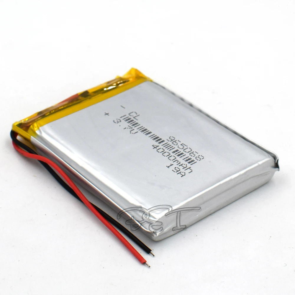 4000mAH 965068   Bateria recarregável de polímero de lítio 3.7v li-ion liion para gps celular alto-falante mp3 mp4 navegador câmera