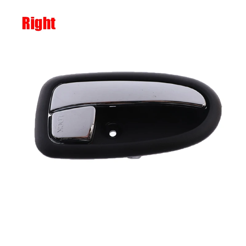 مقبض الباب الداخلي باللون الأسود والفضي لسيارة Hyundai Matrix Lavita 2001-2010 OEM 82610-17000 82620-17000 سيارة أمامية وخلفية يسار يمين