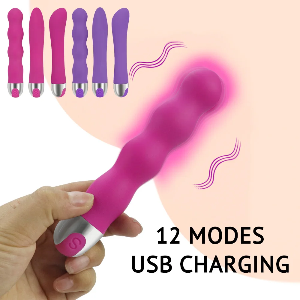 

Rechargeable Female Dildo G-Spot Vagina Anal AV Vibrator Erotic Products Fidget Sex Toys for Woman Adults 18 Intimate Goods Shop