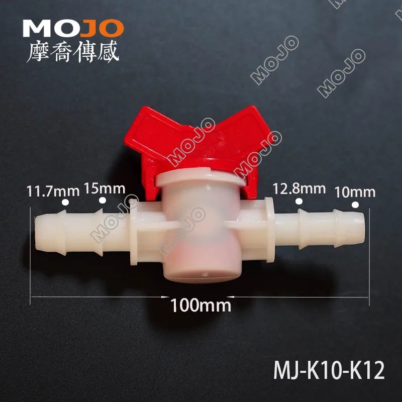 2025 MJ-K10-K12 วาล์วน้ําสําหรับเส้นผ่านศูนย์กลาง 10 มม.ถึง 12 มม.ใหม่ PE สวนชลประทานก๊อกน้ําน้ํา