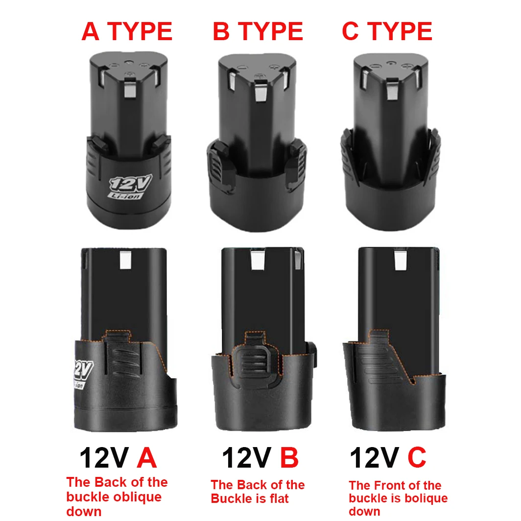 12V Electric Screwdriver Battery 1300mAh 1500mAh Rechargeable Li-ion Batteria For Power Tools Electric Drill Battery