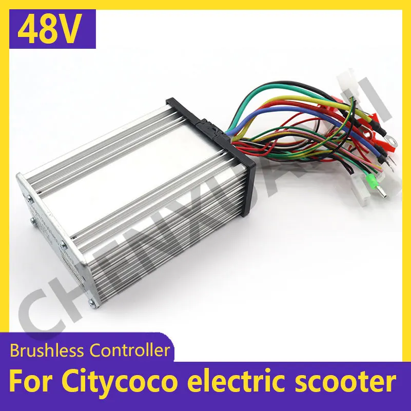 48V DC Brushless Controller for Citycoco Electric Scooter Accessories Sensorless   Bicycle E-bike