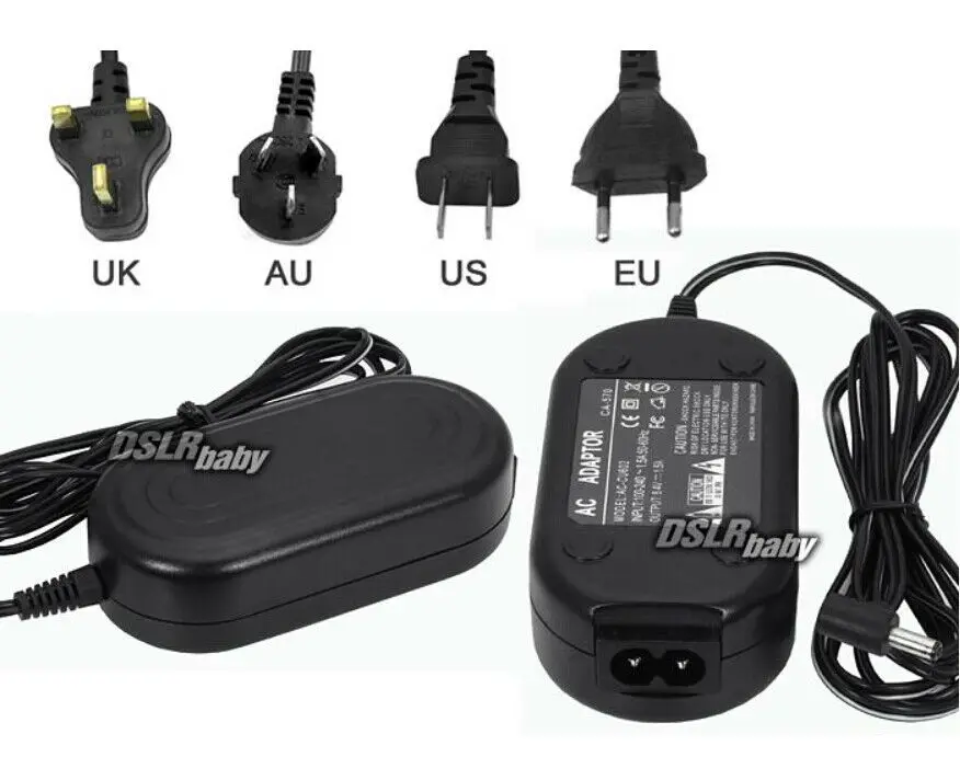 CA-570 кабель адаптера питания переменного тока для Canon DC100 DC220 DC230 HV20 HV30 ZR500