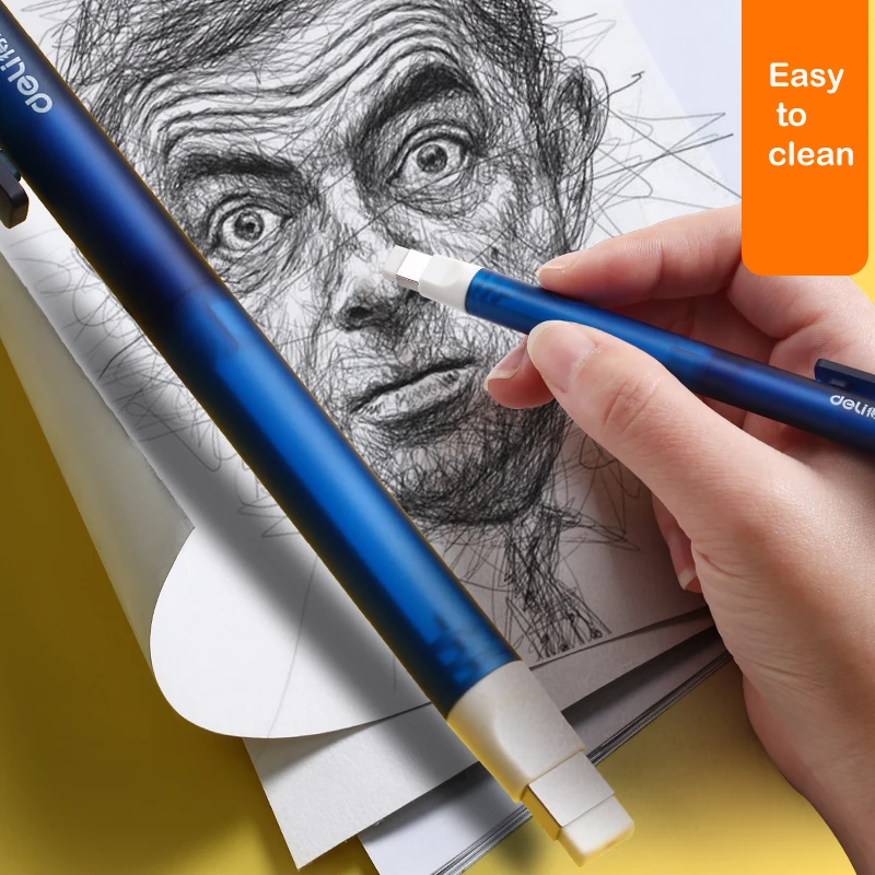 لوازم تصحيح ديلي، ممحاة ضغط مطاطية قابلة للسحب، ممحاة قرطاسية مدرسية للأطفال