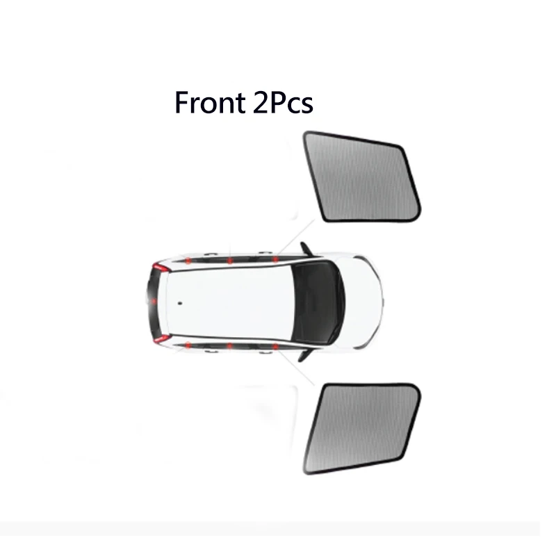 Variant: 2 front Sunshades