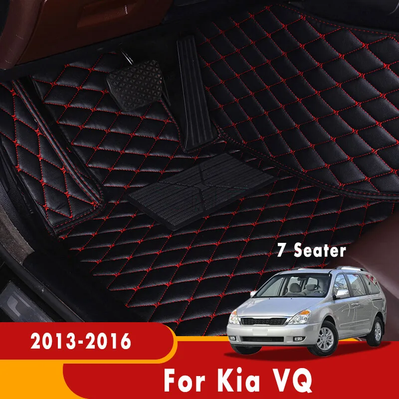 

Car Floor Mats For Kia VQ 2013-2016 (7 Seater) Car Carpet Automobiles Auto Carpets Custom Cover Styling Protect Rugs Foot Pads