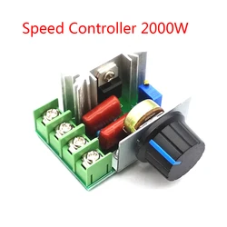 AC 220V 2000W SCR Voltage Regulator Dimming Dimmers Motor Speed Controller Thermostat Electronic Voltage Regulator Module