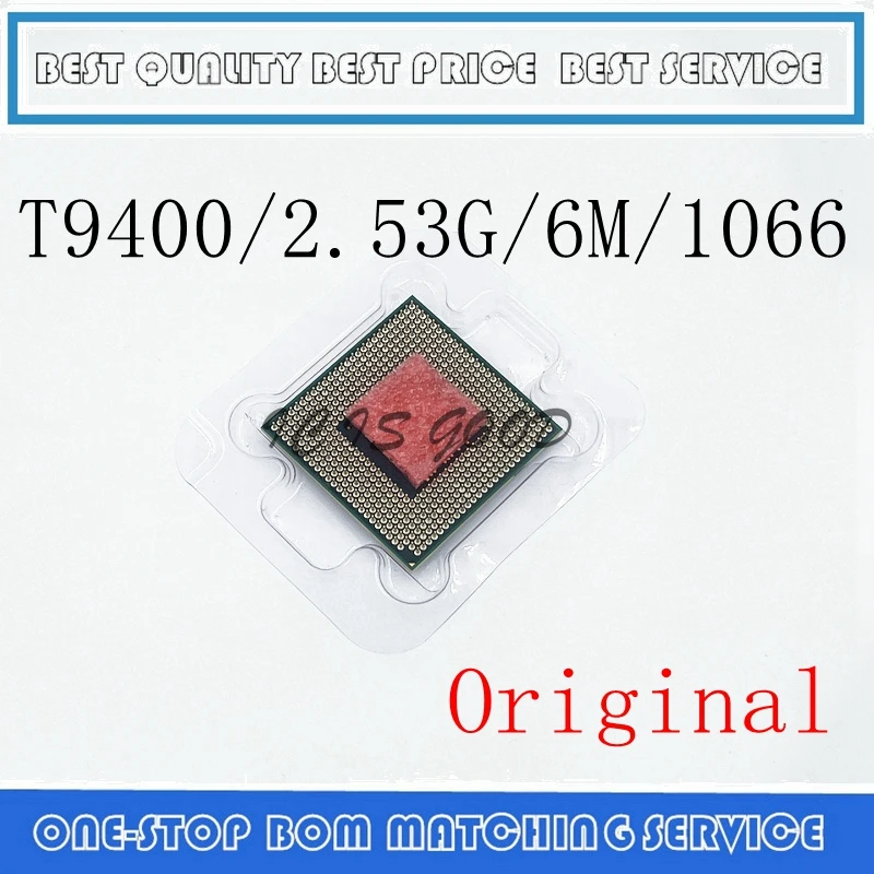 GM45 PM45 용 T9400 CPU 6 M 캐시, 2.53 GHz,1066 MHz FSB 소켓 478 사용