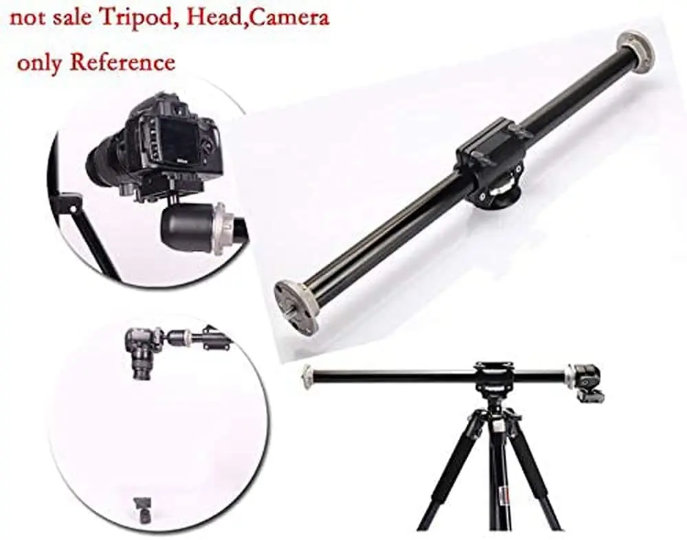 SoudElor Tripod Boom Arm Extension Arm Photography Camera Horizontal Shooting, Conversion Screw, Mobile Phone Holder