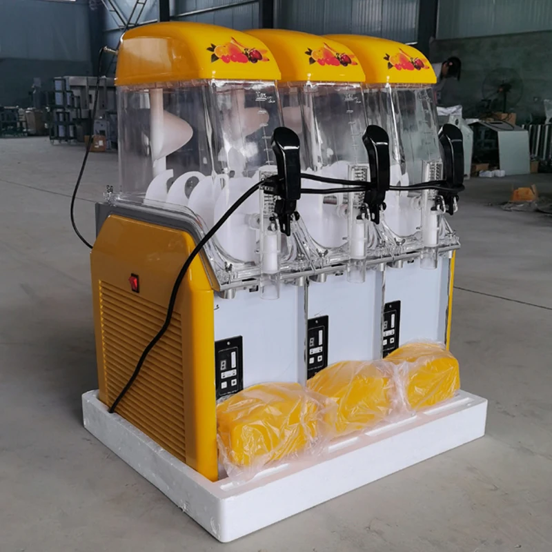 Commercial Professional Cold Drink Machine Durable Cylinder Snow Melting Machine Easy To Operate