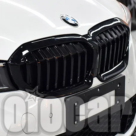 

Глянцевые черные передние решетки MP Style для BMW 3 серии 3er G20 G21