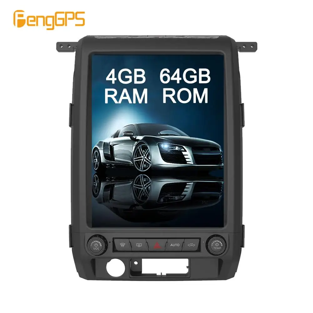 

In Car GPS Navigation For Ford F150 2009-2014 Car DVD Player FM/AM Radio Headunit Built-in Carplay Mirror Link OBD2 WIFI 4G/3G