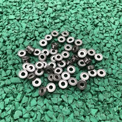 100pcs 681XZZ  L-415ZZ  shielded deep groove ball bearings 1.5*4*2 mm miniature model bearing 1.5x4x2