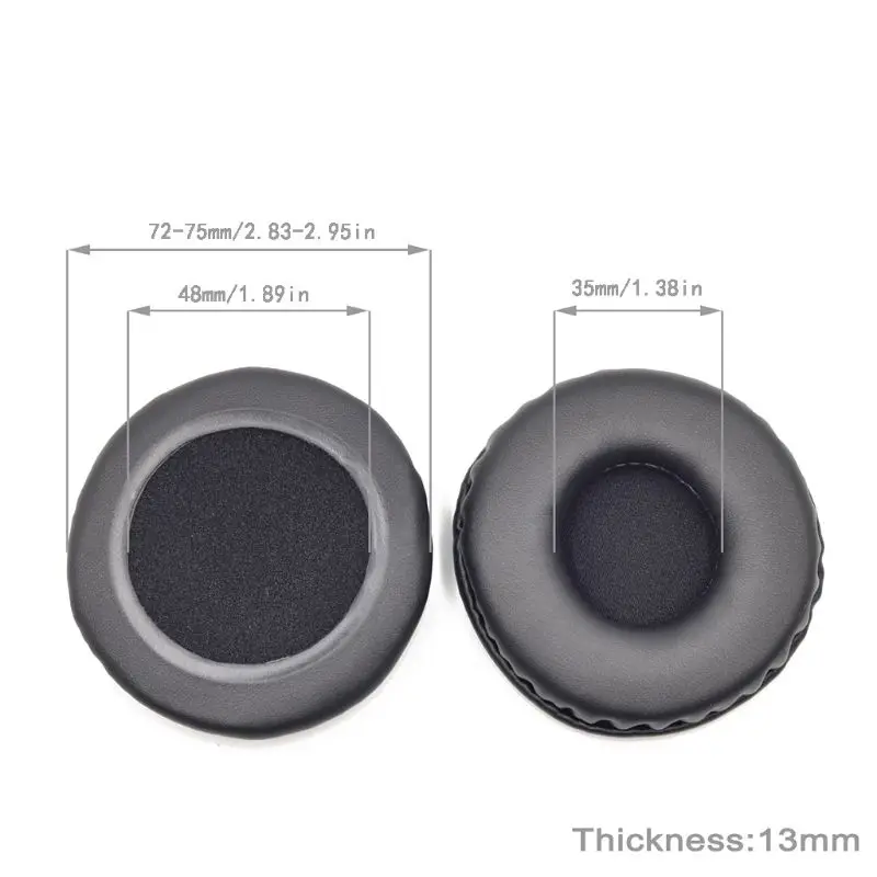 Ear Pad For Sony MDR- ZX310 K518 K518DJ K81 K518LE Headphones Replacement Ear Pads Soft leather Memory Foam