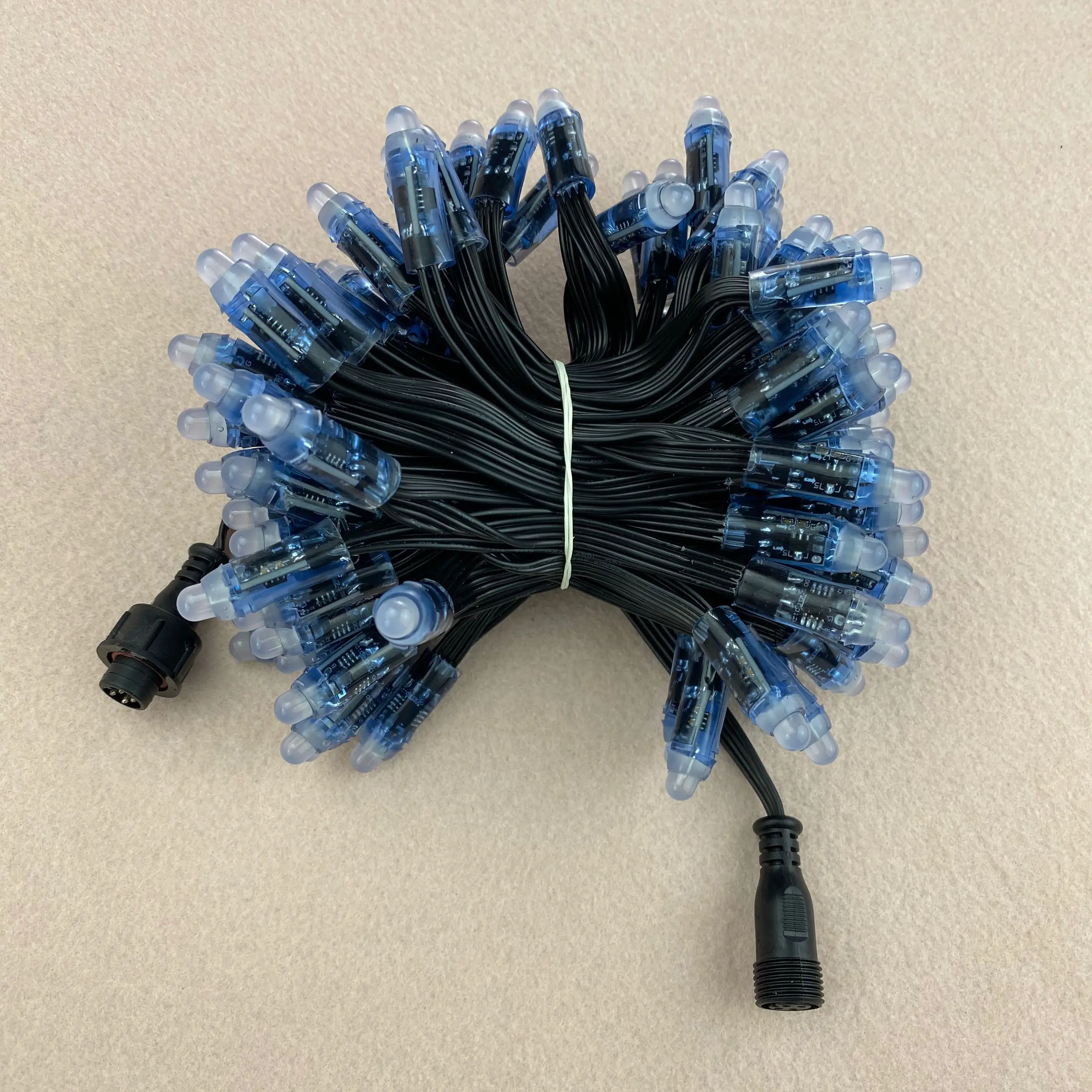 12mm Bullet DC12V WS2818 RGB Full Color Addressable LED Pixel