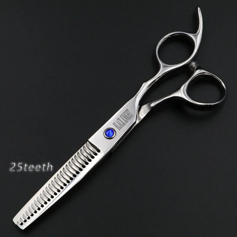 

6 Inch Professional Hairdressing Scissors Hair Thinning Scissors Barber Shears 25 Teeth High Quality Personality Styles