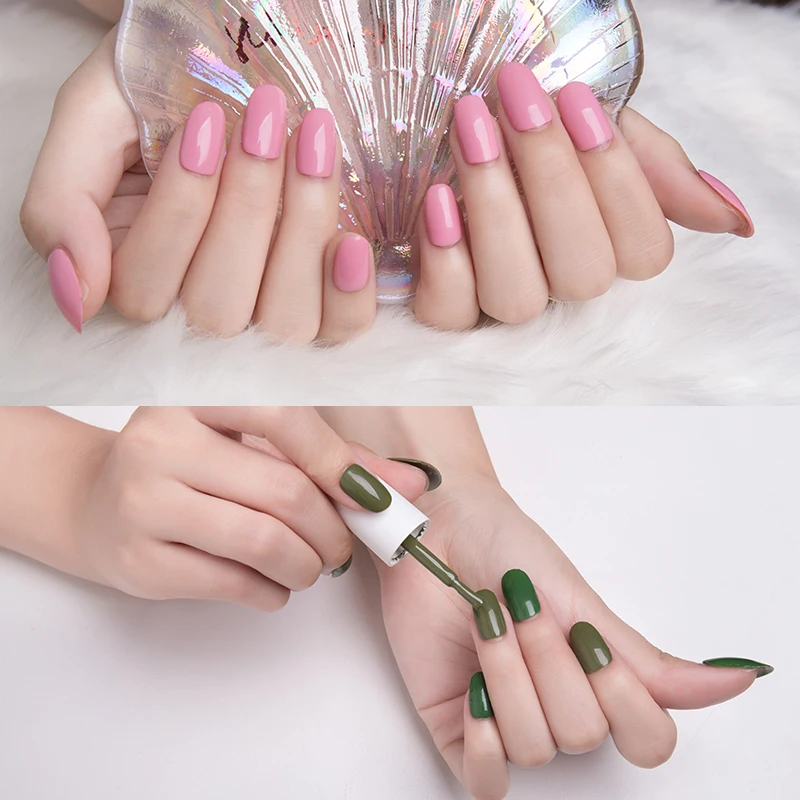 Clou Beaute Gel Nagellak Vernis Semi Permanente Base Top Coat Uv Gel Varnish Lakiery Hybrydowe Nail Lijm Nail Art lak 8Ml