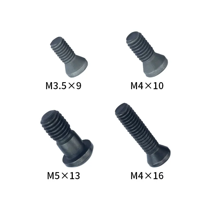 Imagem -03 - Parafuso Quincunx M1.8 x M2.0x5 M3x8 M4x10 M4.5x16 m5 x 13 Acessórios Cnc Ferramenta Chave de Fenda Haste Cabeça de Corte 20 Peças.