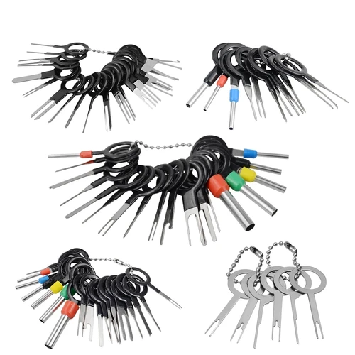 Imagen 2 del producto Herramienta de extracción de terminales de coche, Extractor de conector de clavija de cable, Kit de extracción de pines de liberación