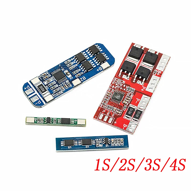 1S 2S 3S 4S 3A 20A 30A Li-ion Lithium Battery 18650 Charger PCB BMS Protection Board For Drill Motor Lipo Cell Module