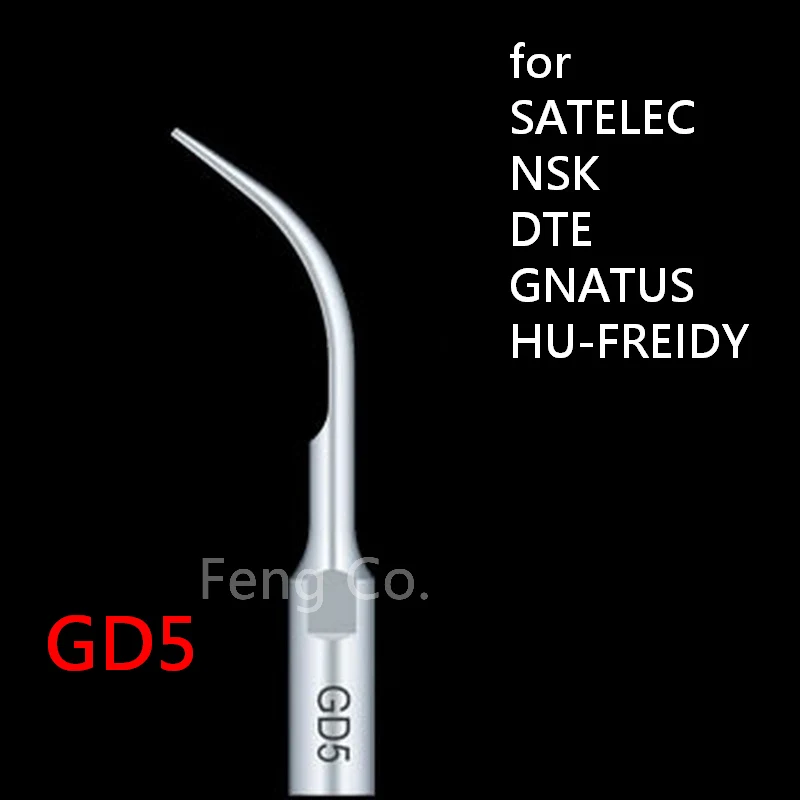 

GD5 Dental Ultrasonic Scaler Tips Scaling Endo Perio Fit SATELEC NSK DTE GNATUS HU-FREIDY Handpiece Dentist Teeth Whitening