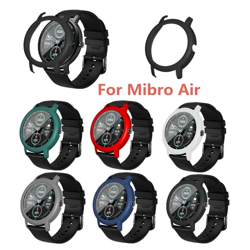 PC Case Bumper Plastic Protector Shell For Xiao-mi Mibro Air Smart Watch Cover 24BB