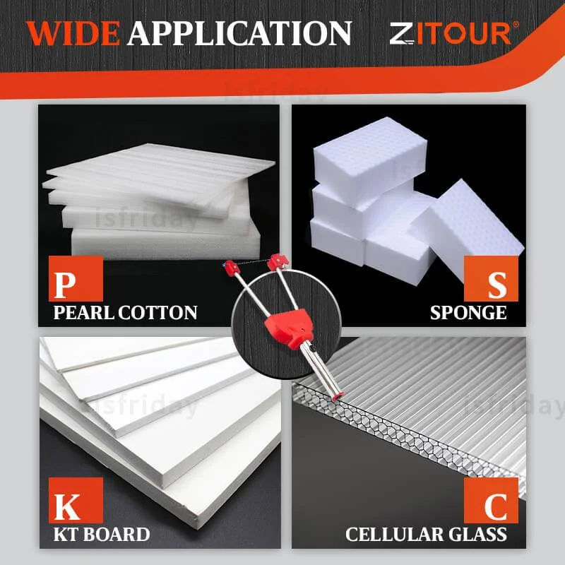 Цзыкор®Ручка-резак для пены, 110-240 В