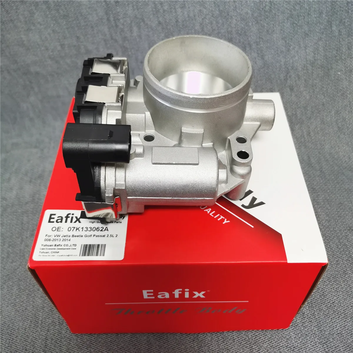 Eafix Throttle body 07K133062A 07K 133 062A For VW Jetta Beetle Golf Passat 2.5L 2008-2013  Brand New products 6 months Waranty