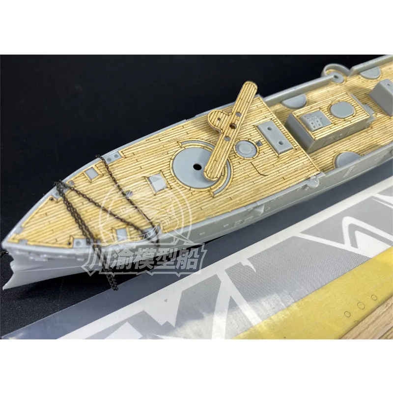

Деревянный маскирующий лист в масштабе 1/350 для Imperial Peiyang Fleet Cruiser Ching Yuen для Bronco # NB5019 Модель корабля