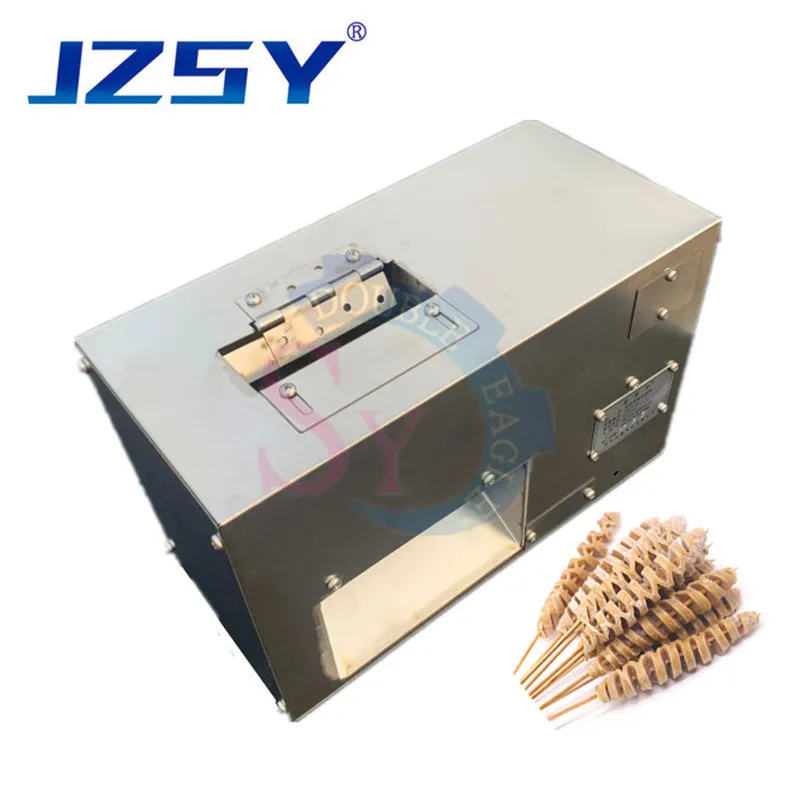 Bán Hàng Giá Sỉ 4000 Pcs/h Thương Mại Thép Không Gỉ Nướng Điện Gluten Máy Thái Cắt/Nướng Seitan Cắt 250W