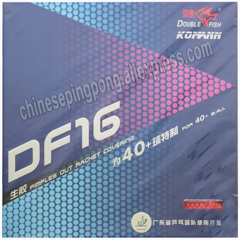 

Original Double fish DF16 DF26 table tennis rubber pimples out for 40+ table tennis balls fast attack