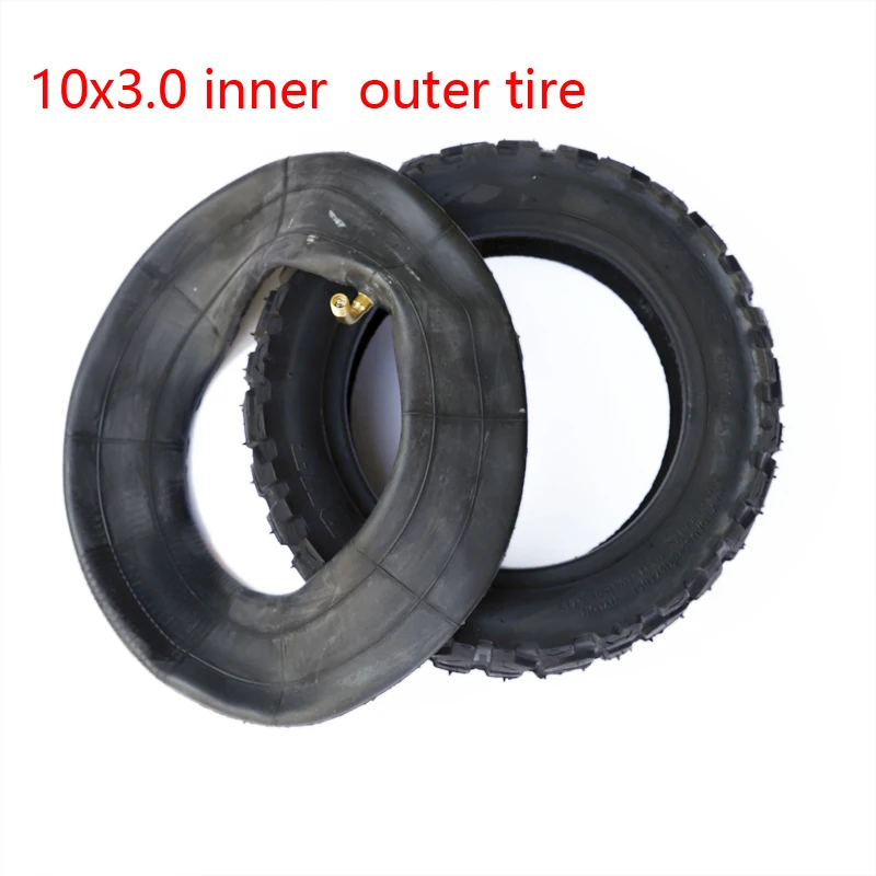 High performance 10x3.0 inner and outer tire 10*3.0 tube tyre For KUGOO M4 PRO Electric Scooter Go karts ATV Quad Speedway tyre