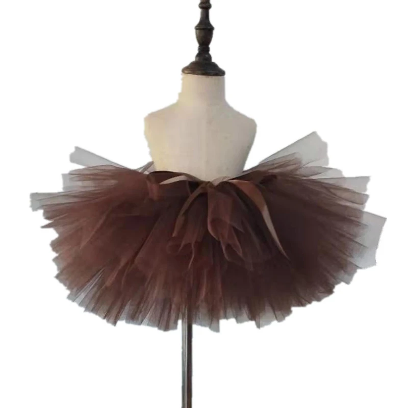 Deer Tutu Skirt Reindeer Flower Clothes Girl Birthday  Dance Skirt Girl Cosplay Fluffy Chritmas Halloween Tutu Children Skirts