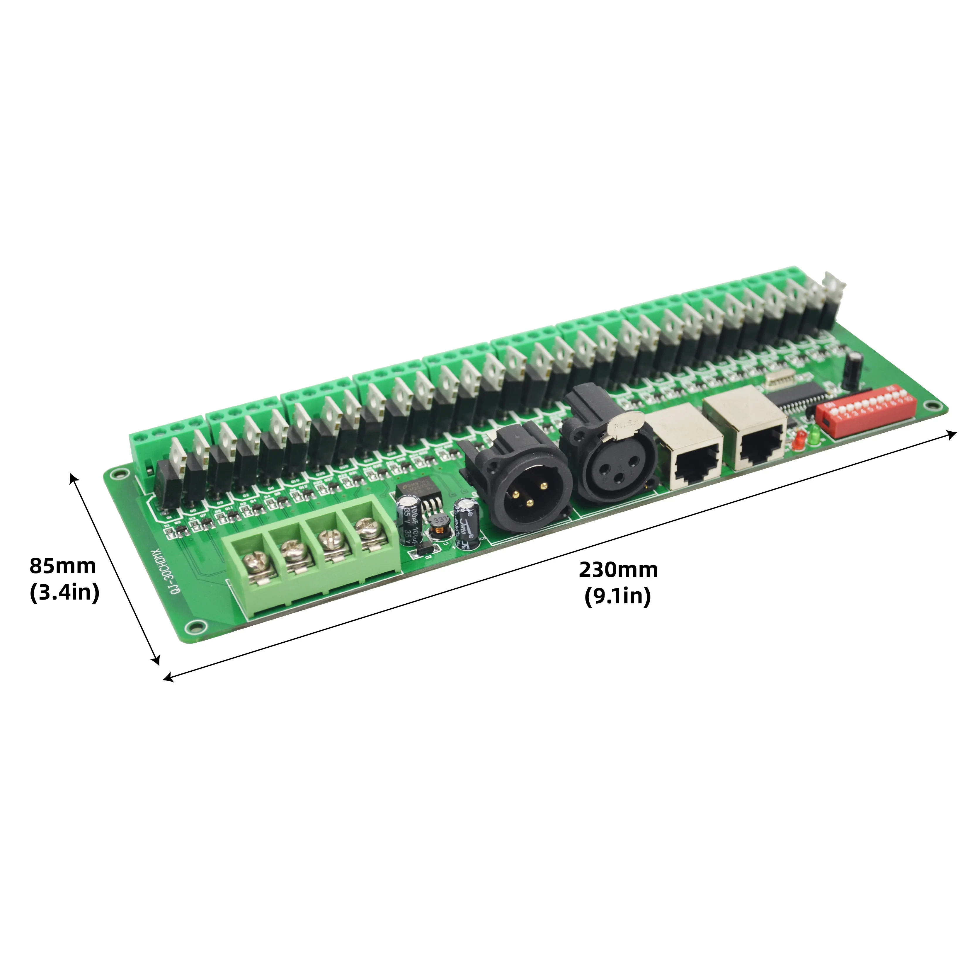 

led strip controller 30 Channels Bare Board DMX rgb Controller use for LED Strip Lighting Dimmer DC12V-24 V Lights Dimmer DMX512