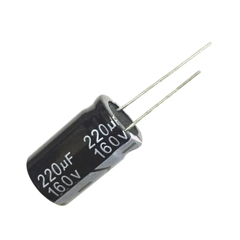 160V220uf 16x25mm Aluminum Electrolytic Capacitor 160v 220uf 220mf 220MFD 160wv 160vdc 1uf 4.7uf 22uf 47uf 100uf 220uf 160v