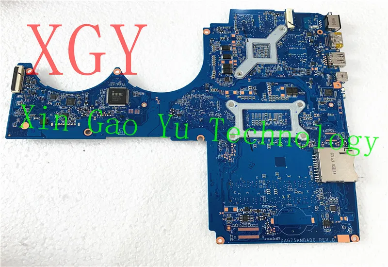 Original FOR HP 15-cb 15T-CB000 Motherboard DAG75AMBAD0 L04934-601 L07935-601 i5-7300HQ  I7-7700HQ GTX1050 100% Testado OK