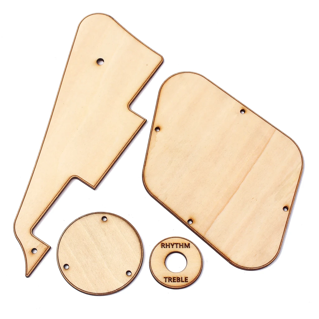 Maple Wood Les Paul USA Pickguard Truss Control Covers Gibsonlp