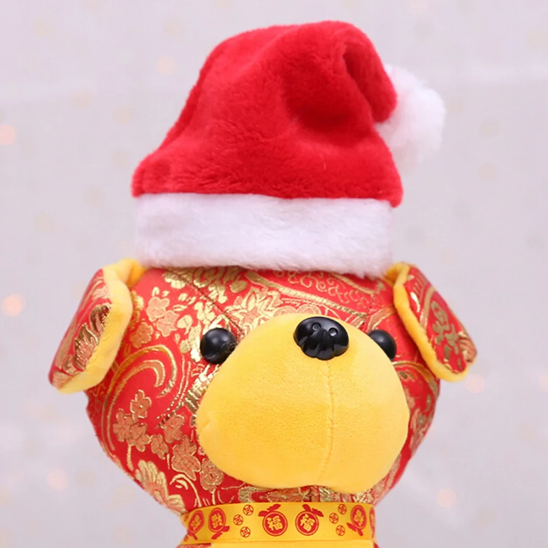 Christmas pet santa hat small puppy cat dog xmas holiday costume ornaments