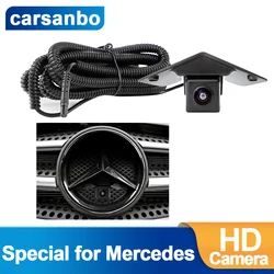 Carsanbo HD Night Vision Front View Camera For Cars Mercedes Vito Viano A B C E G GL SLK GLK SL Class Front Waterproof Camera