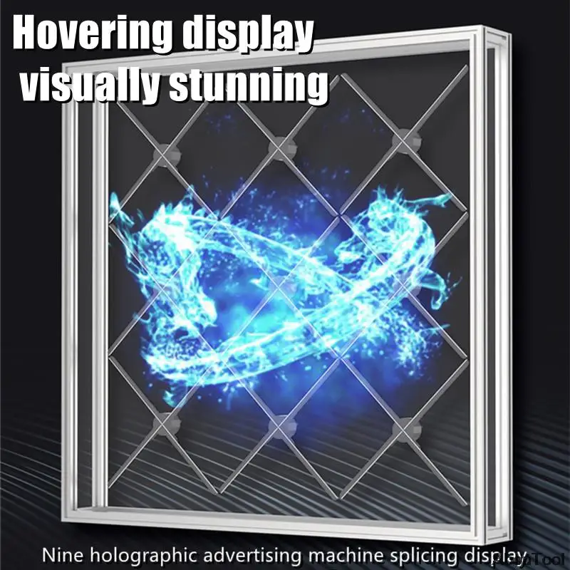 22 - 45inch Advertising Hologram Fan Led 3D Hologram Projector Advertising For HD Image Video Projector Lighting Light Upgraded