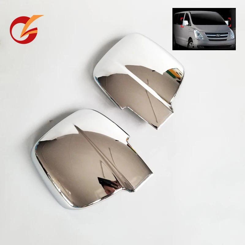 Skorzystaj z dla hyundai h1 grand starex i800 imax 2007 08 09 10 11 12 13 14 15 16 17 18 19 model z boku lustro chrome pokrywa wykończenia