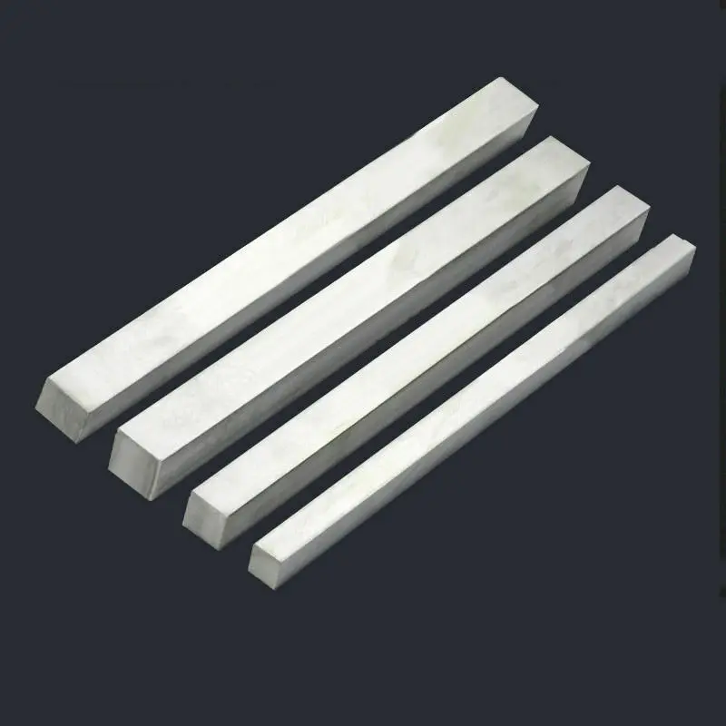 1PCS 304 Stainless Steel Square Bar Rod 3x3 4x4 5x5 7x7 10x10MM Length: 500mm