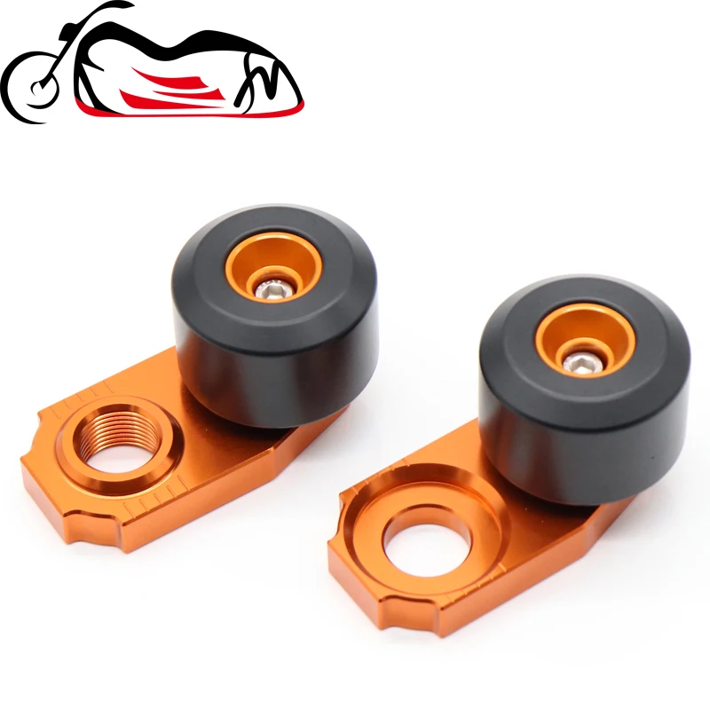 

Chain Adjuster Regulator Sliders For XC-W XCF-W MXC 125 150 200 250 300 350 380 400 450 500 Motorcycle Rear Wheel Protector