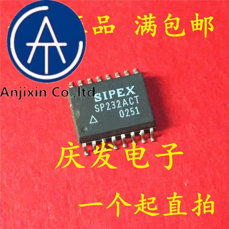 10pcs 100% orginal new in stock SP232ACT SP232 receiver SOP16